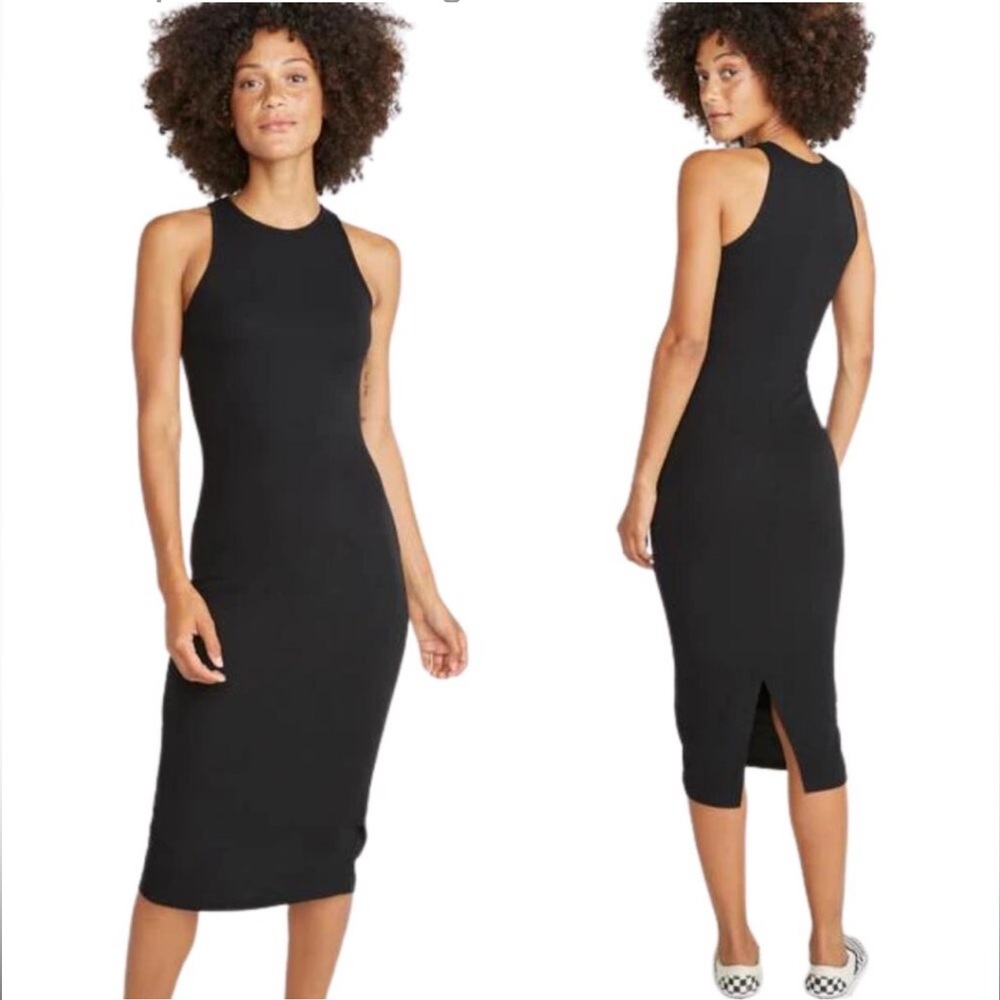 NWT Marine Layer Lexi Rib Daytime Midi Dress Size L